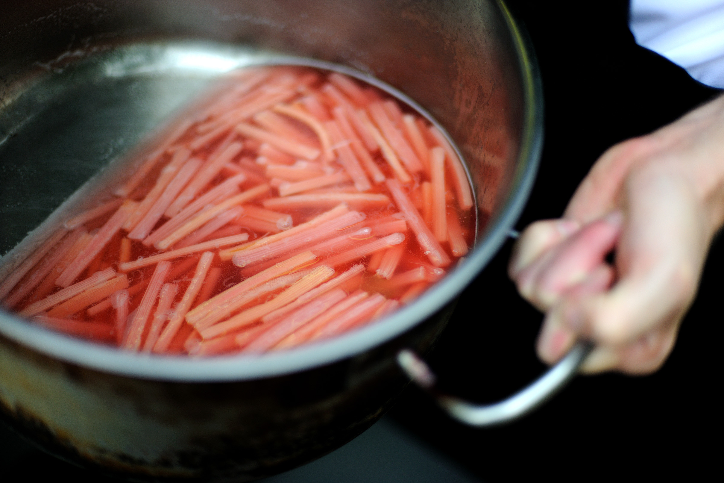 How To Poach Rhubarb Great British Chefs
