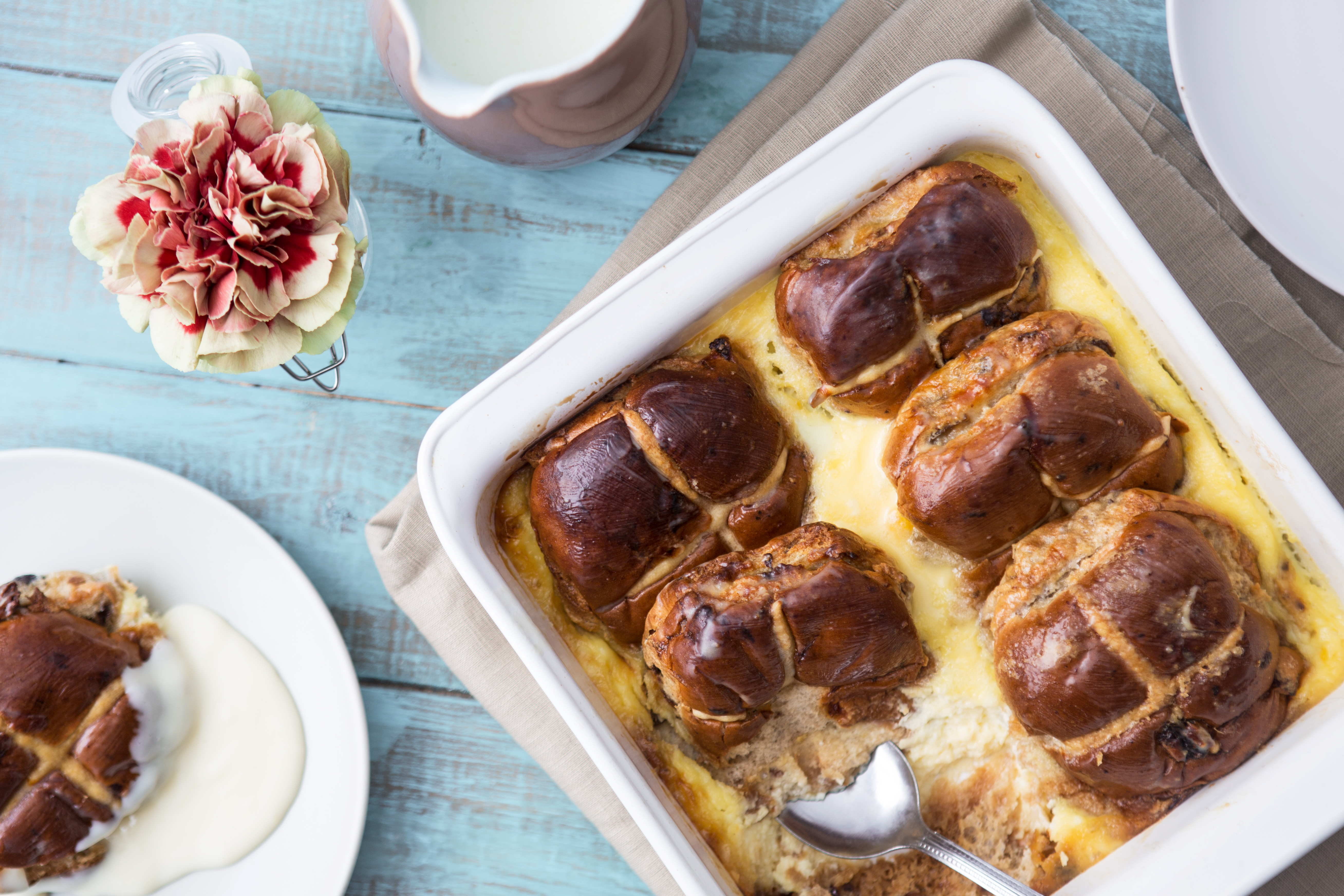 Savoury Bread And Butter Pudding Recipe Great British Chefs