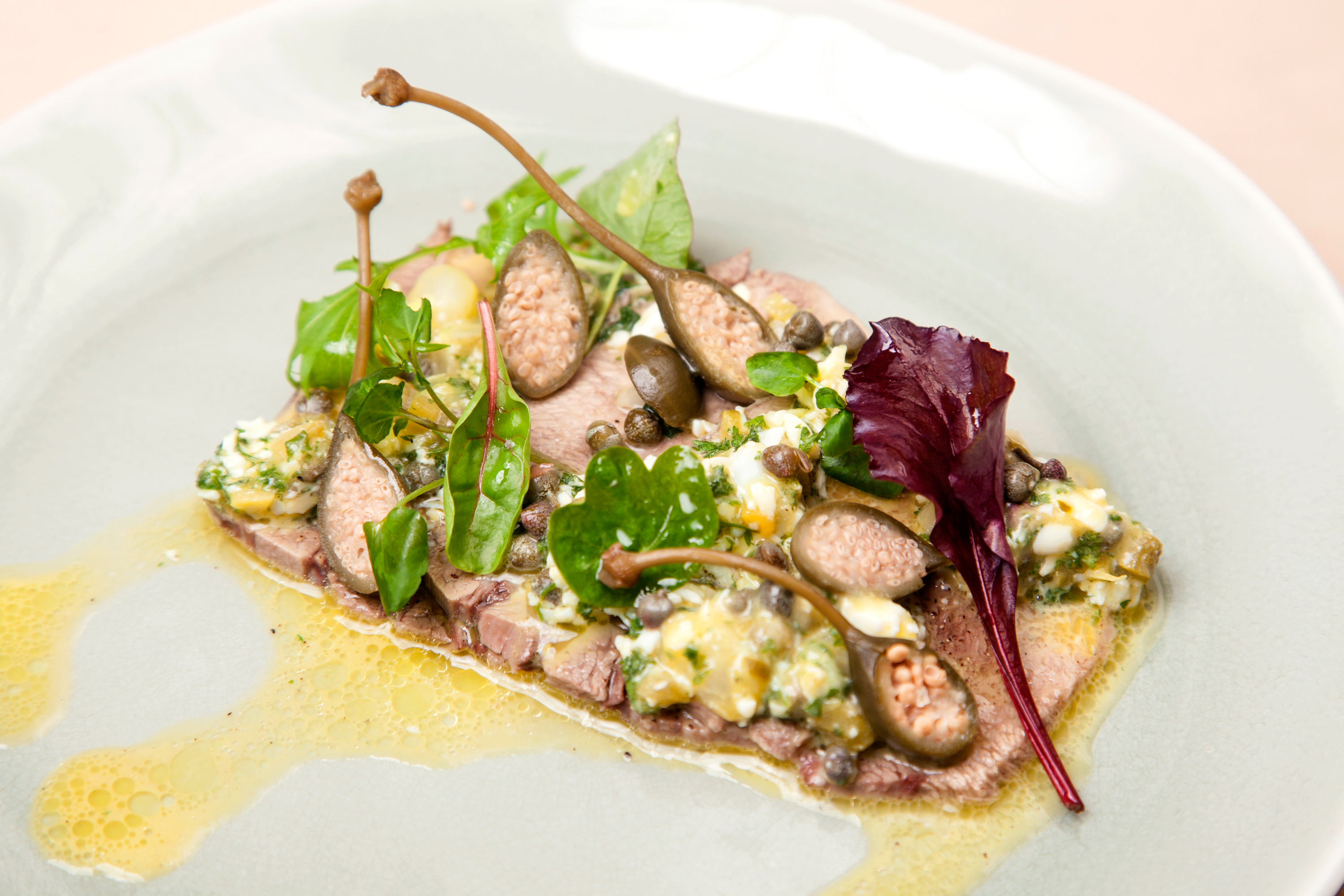 Veal Tongue Risotto Recipe Great Italian Chefs